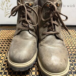 Rugged Men's Leather Boots Sz 9- Box 14
